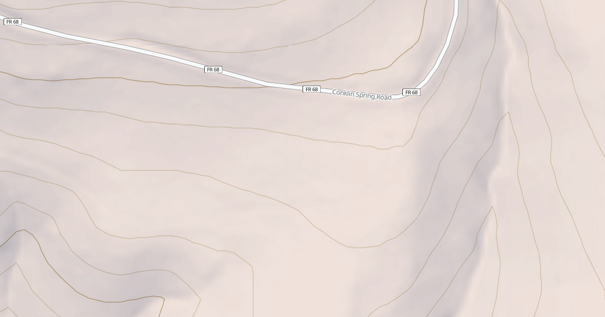 Map preview of USFS National Forest System Roads {AAACBEE6-46C8-4D07-8789-5B4886B8F66B}