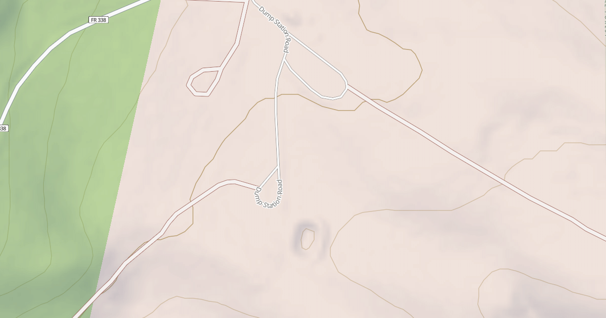 Map preview of DUMP STATION ROAD SPUR