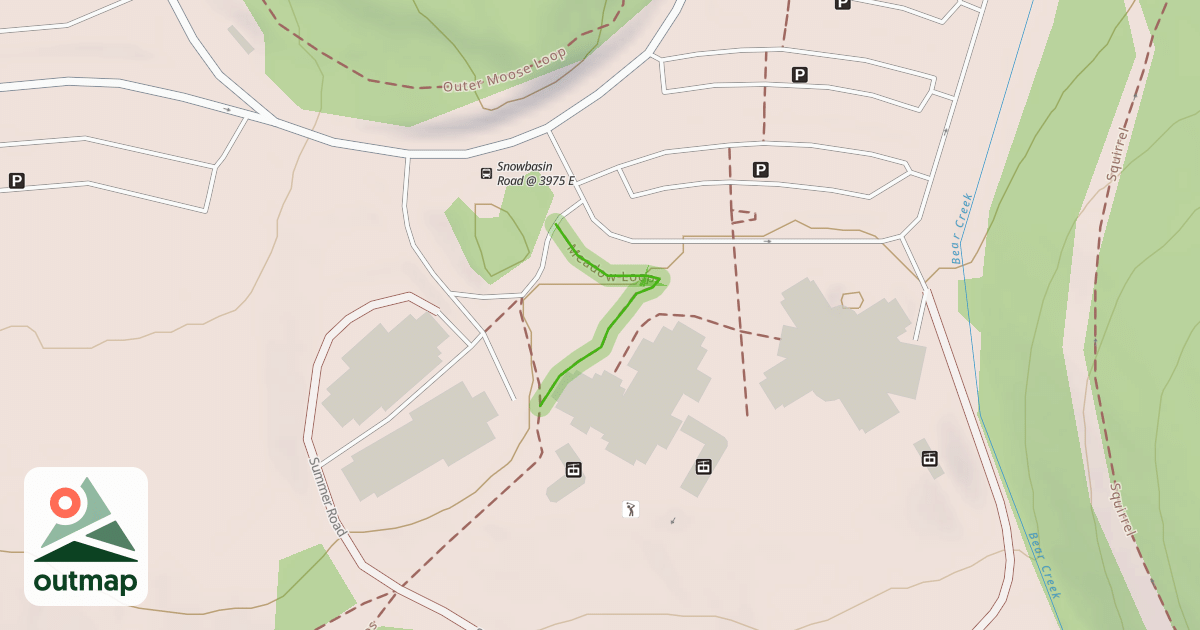 Map of Meadow Loop