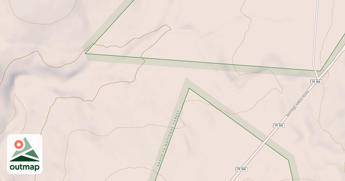 Map of USFS National Forest System Roads {7EFC80B6-E5A1-4EC5-8AF5-6BD2253DEF1D}