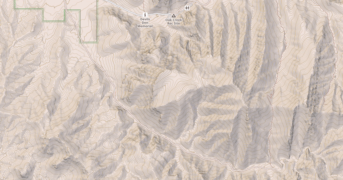 Map preview of DRY CREEK