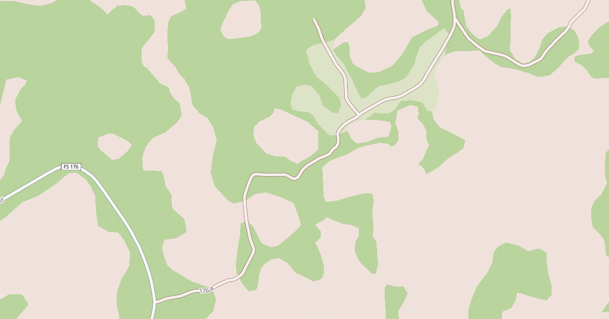 Map preview of USFS Motor Vehicle Use Map Roads {6FDA1E94-AAC2-4999-992A-949FB6D5FB26}
