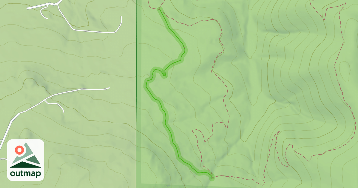 Map of Sapsucker Trail