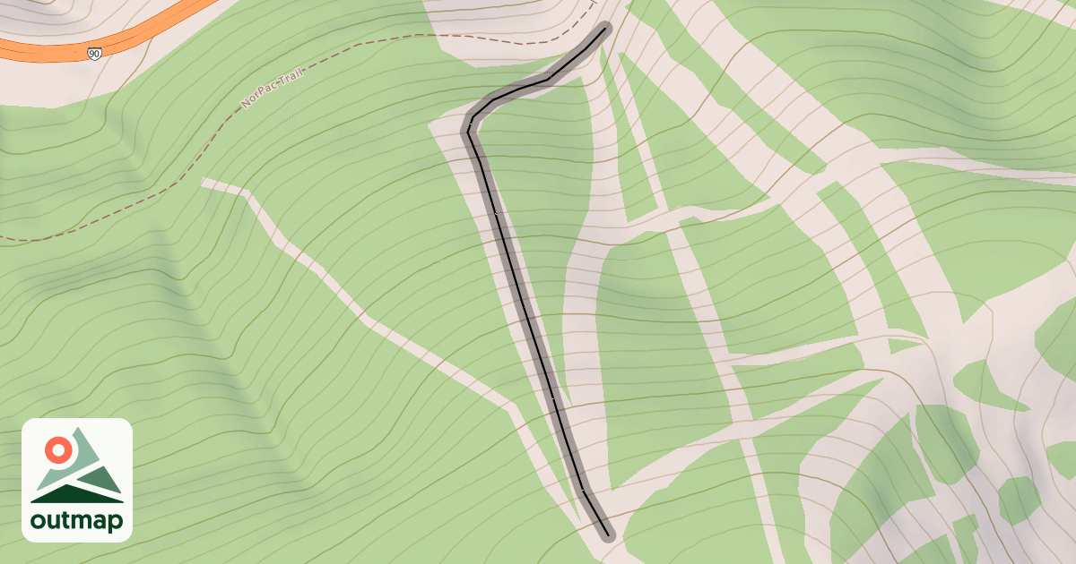 Map of Big Dipper