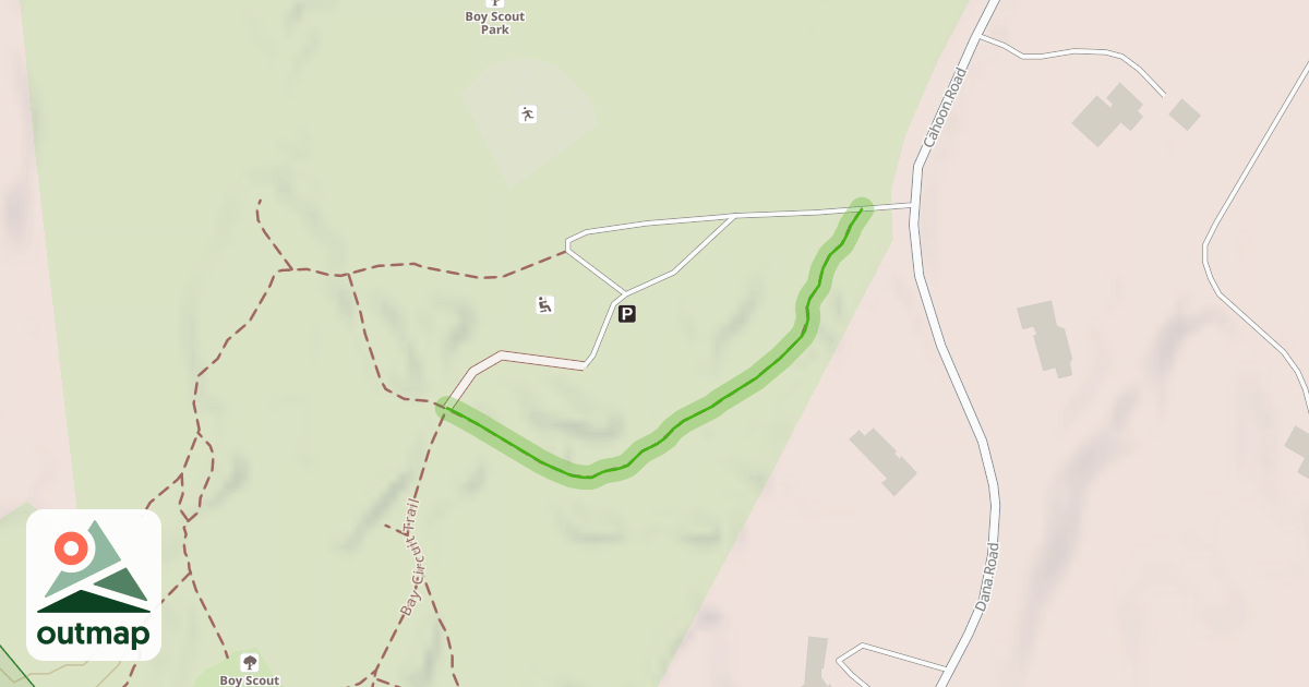 Map of Bay Circuit Trail