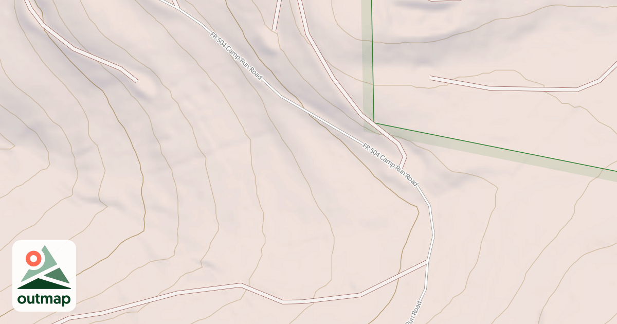 Map of CAMP RUN