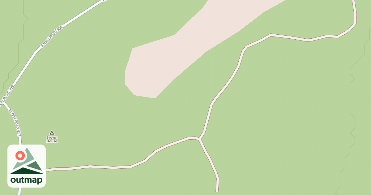 Map of USFS Motor Vehicle Use Map Roads {EB9E284E-C629-47FC-B8CE-219ED5632FBD}