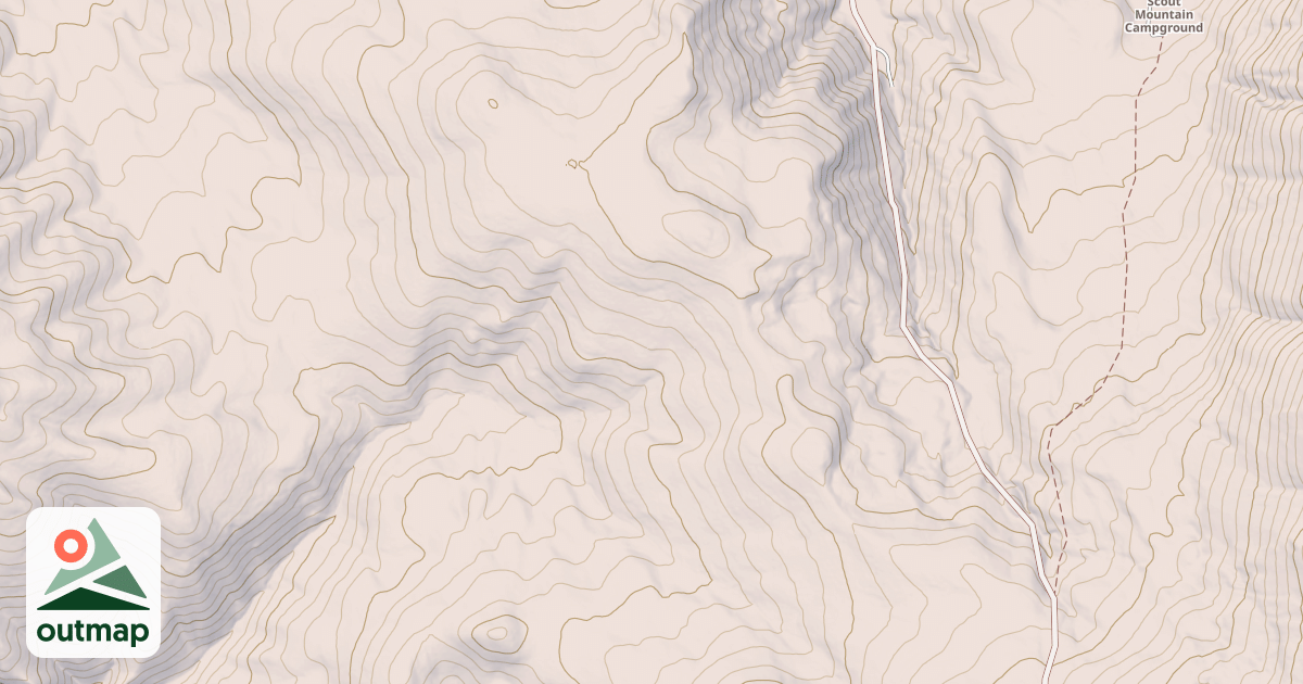 Map of UPPER VALVE HOUSE