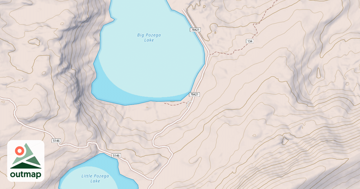 Map of BIG POZEGA