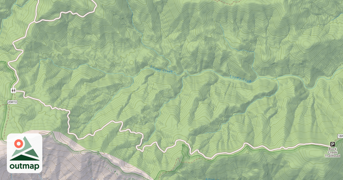 Map of SEWART MTN. OHV