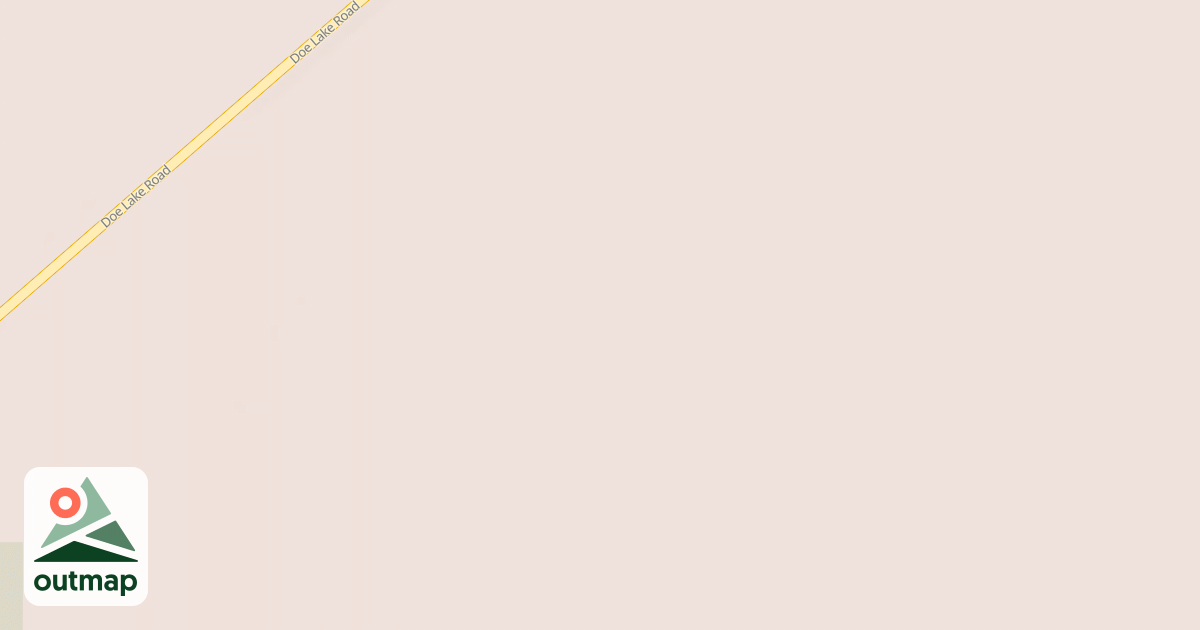 Map of DOE LAKE SPUR D