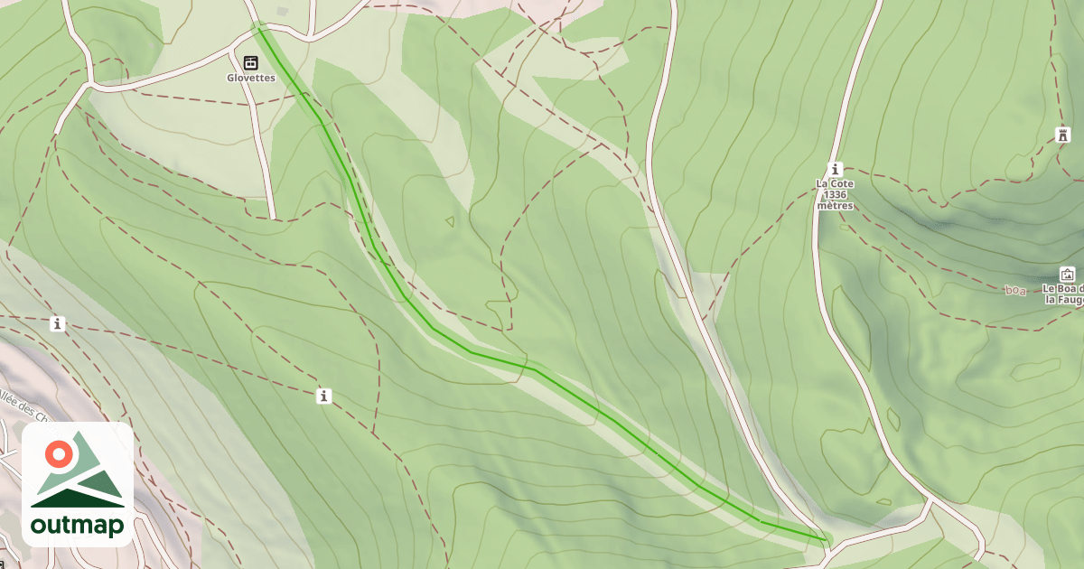 Map of Bourgon