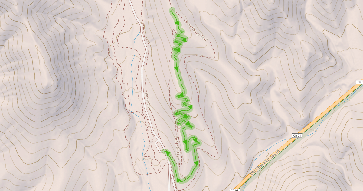 Map preview of Quick Draw Trail
