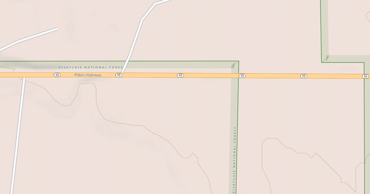 Map preview of USFS National Forest System Roads {C85CDEE2-62E0-404C-9878-66A7CF814661}