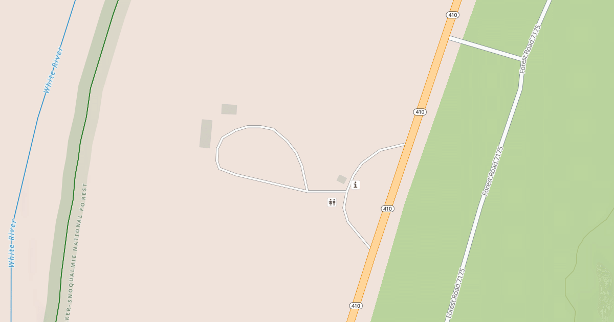 Map preview of SILVER CREEK WORK CENTER