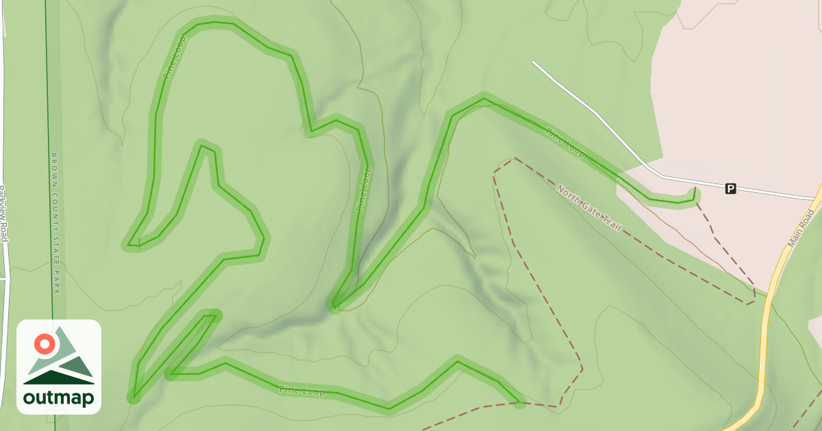 Map of Pine