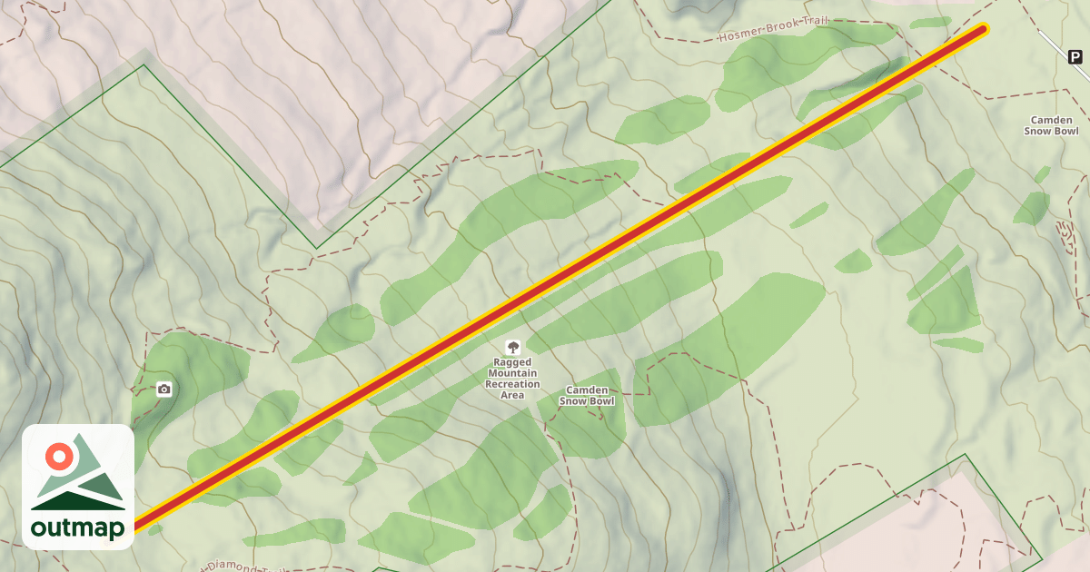 Map of Triple Chair