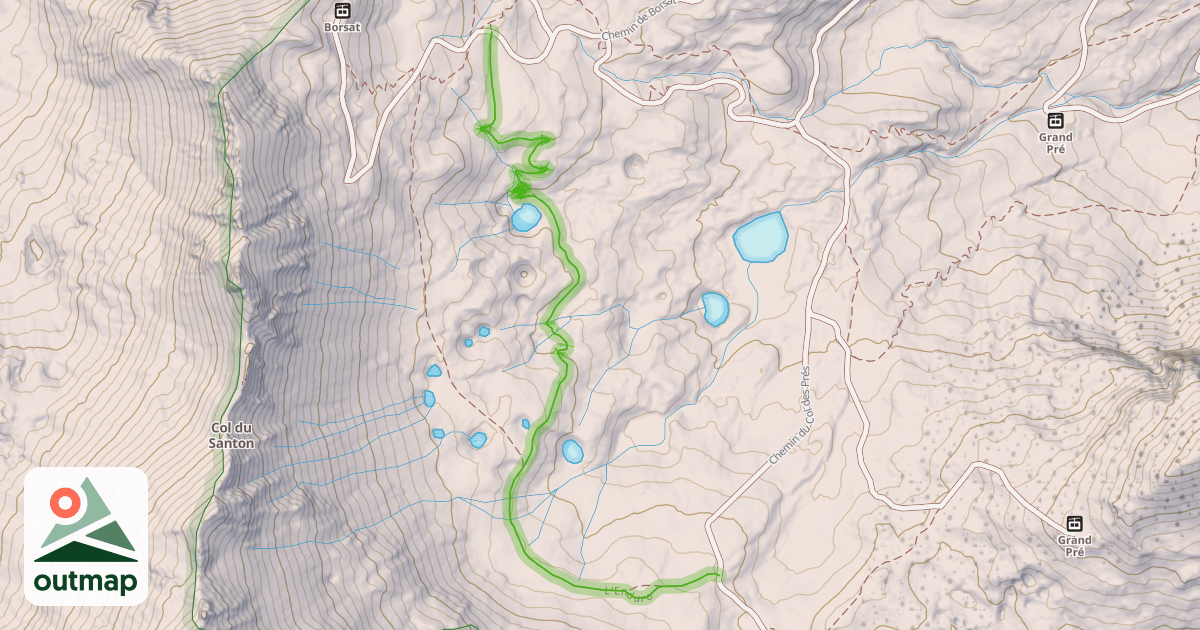 Map of L'Enduro