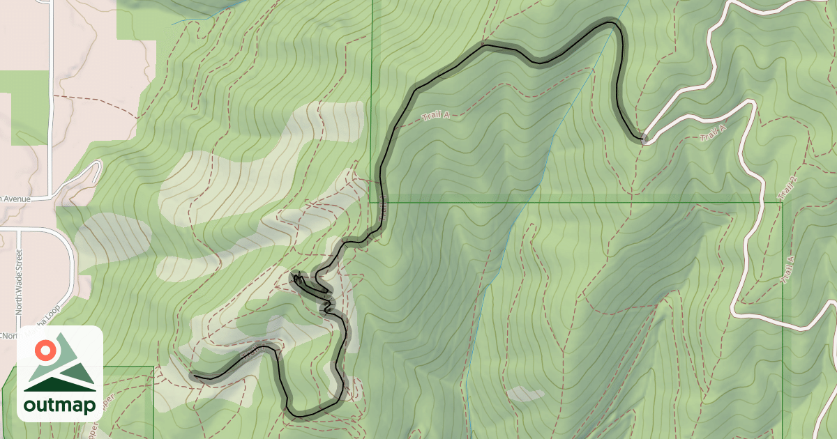 Map of Trail 1