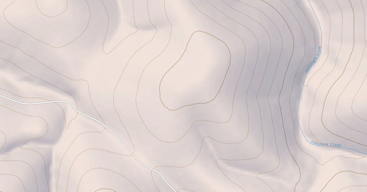 Map preview of FELICIANA CREEK T1