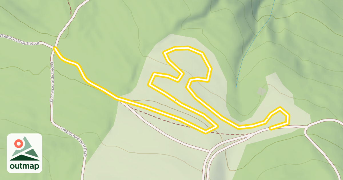 Map of Boucle de l'Epinguy