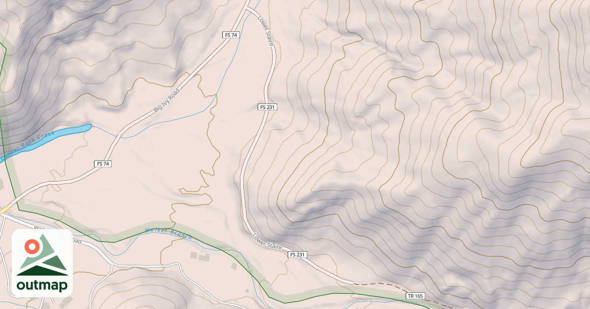 Map of LOWER STAIRE