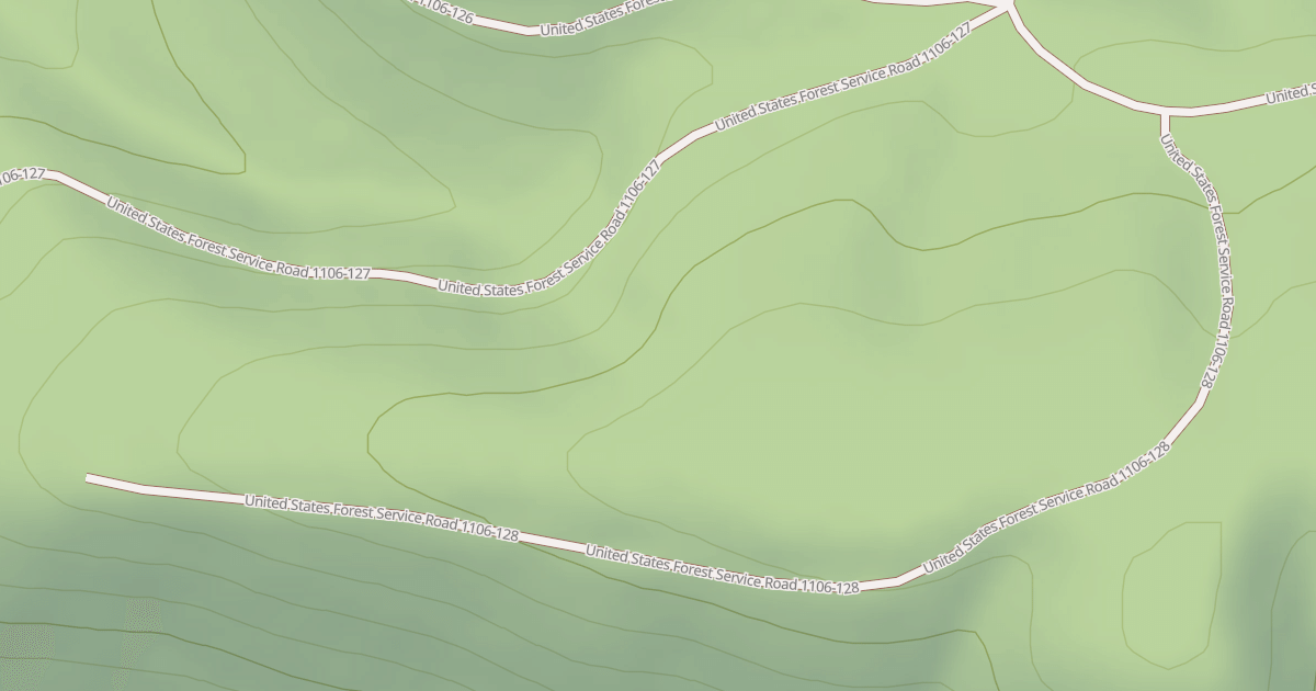 Map preview of USFS National Forest System Roads {434D68A2-9B94-40FB-ABED-9C00C3317E9C}