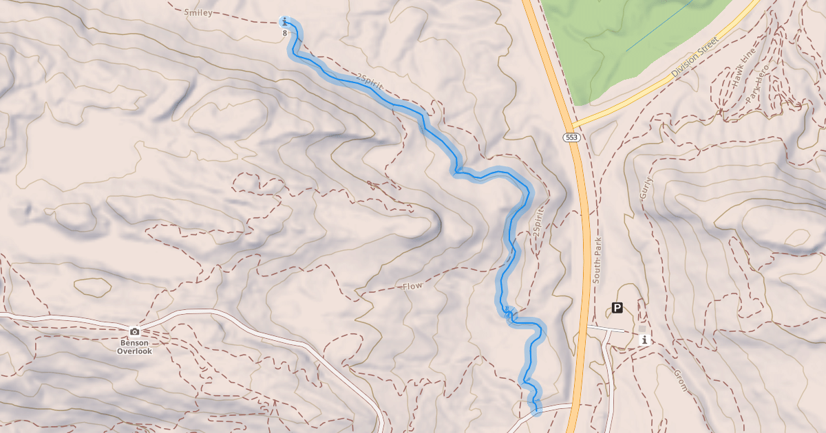 Map preview of Porky Pine Pass