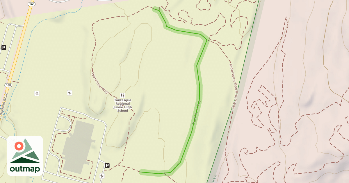 Map of Warriors Way