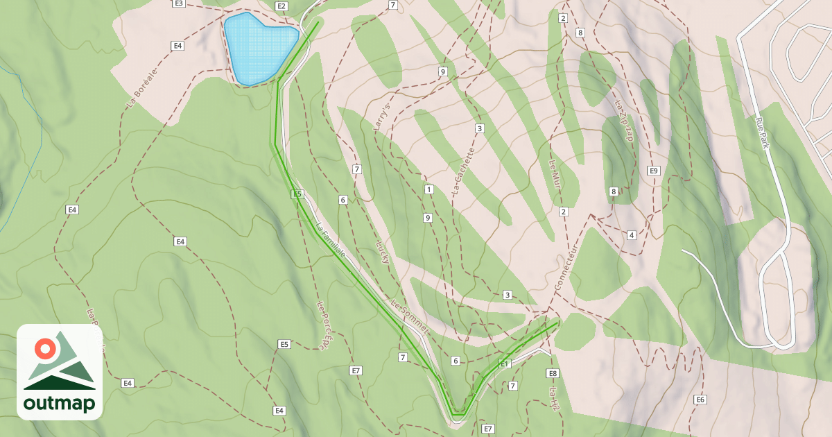 Map of 19. Cantel