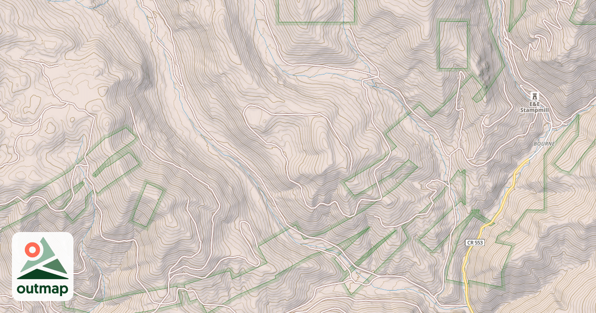 Map of USFS National Forest System Roads {C2B7616C-7A5C-4029-83EB-872D27E06813} in Baker