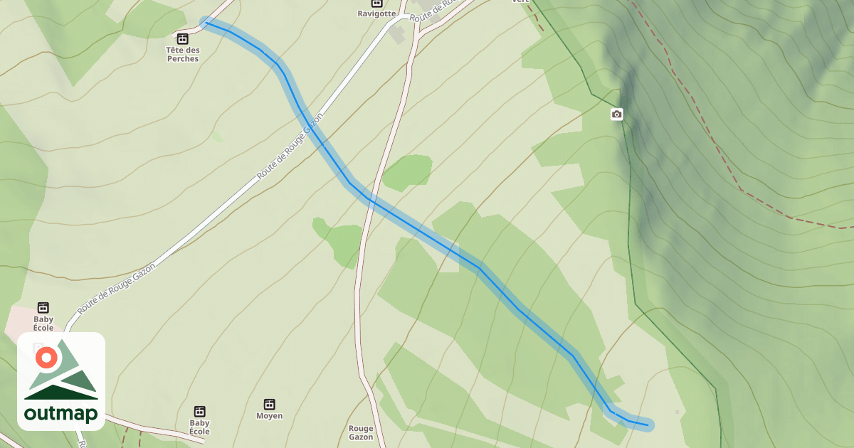 Map of Le Stade