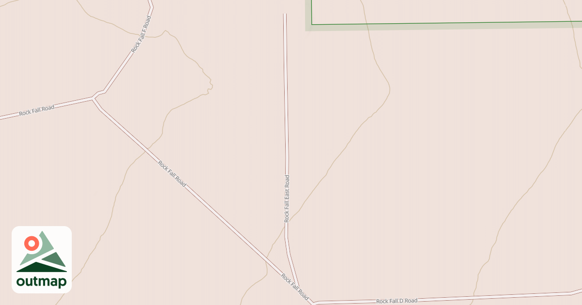 Map of ROCK FALL E