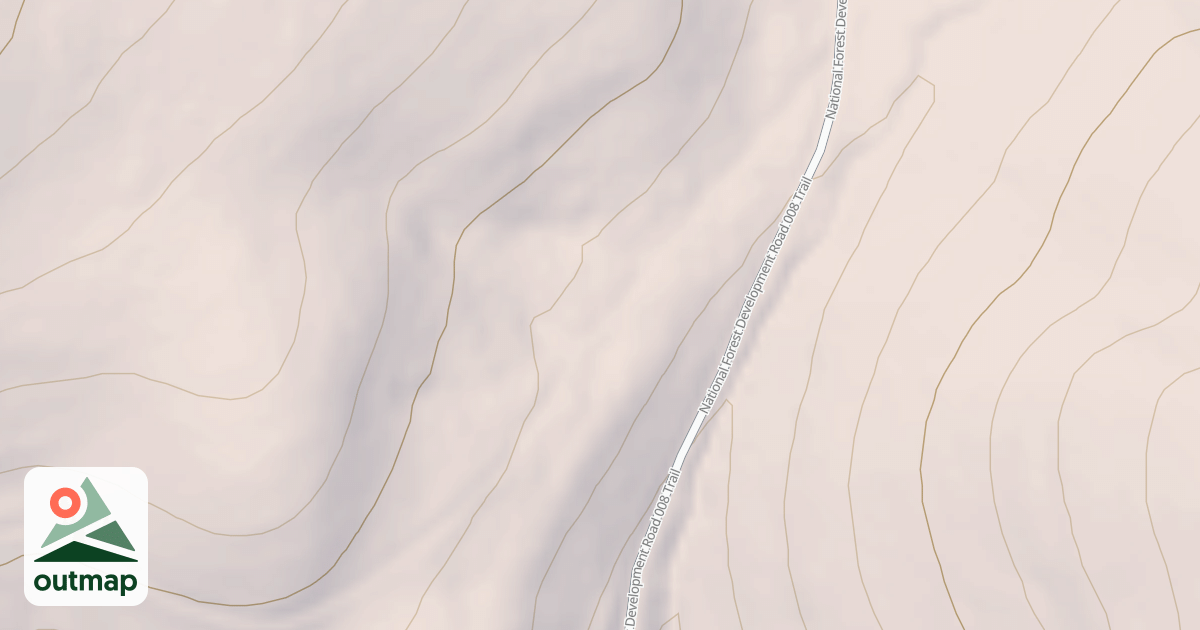 Map of BLUE SPRING