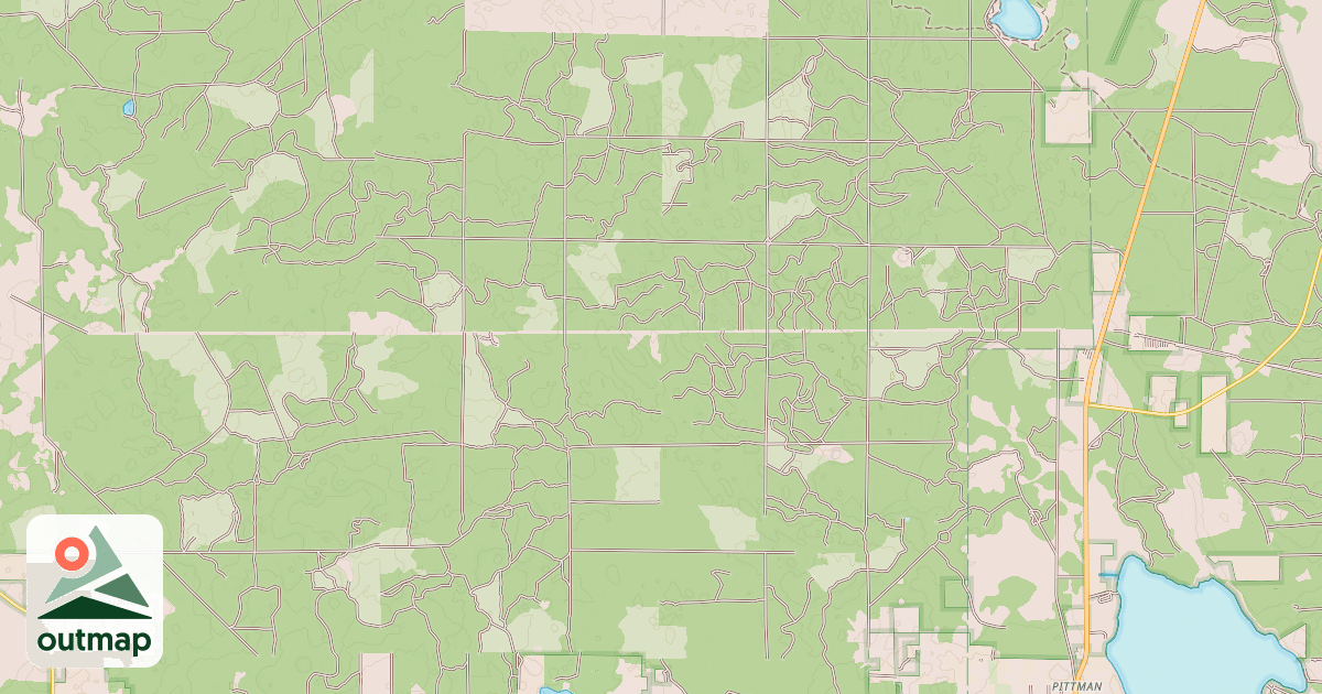 Map of ORANGE HAMMOCK