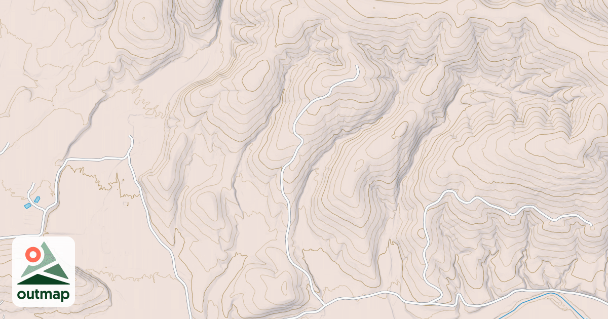 Map of SNOW BRANCH