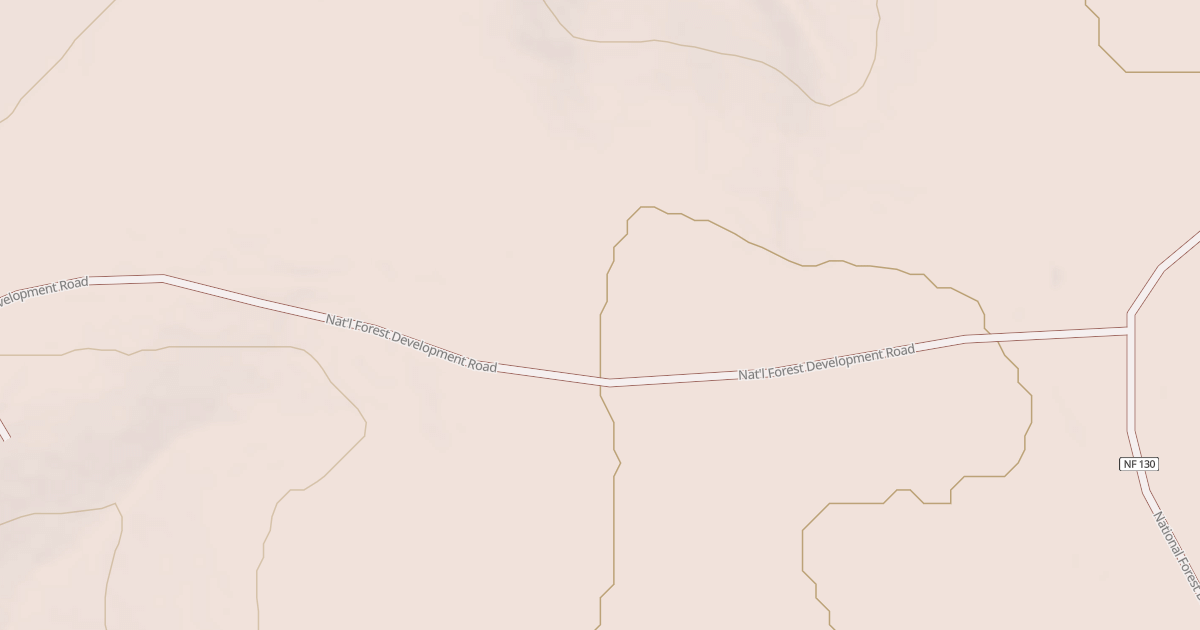 Map preview of USFS National Forest System Roads {4DB7ECB0-8773-40D9-937B-90B1691370B3}