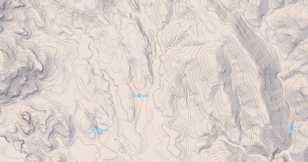 Map preview of OAK TANK