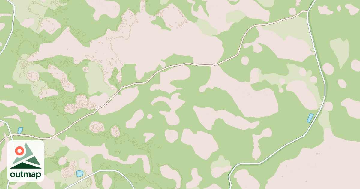 Map of USFS Motor Vehicle Use Map Roads {EABECC67-11BD-4BA1-B306-1AFE4DE5EEBF}