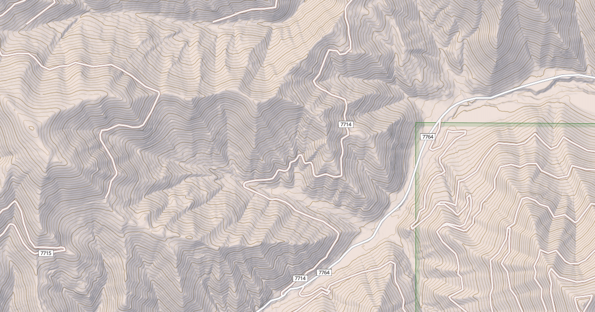 Map preview of RIVULET RIDGE