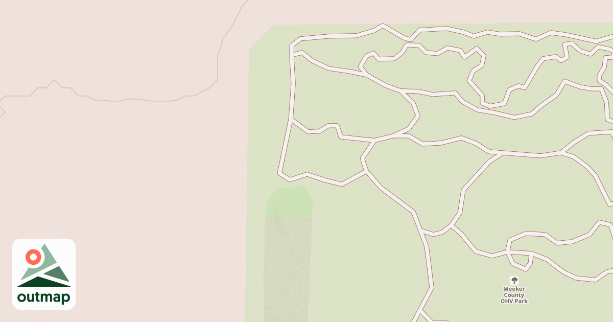 Map of Meeker County ATV/OHM Trails