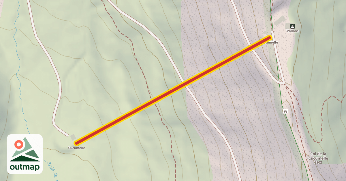 Map of Cucumelle