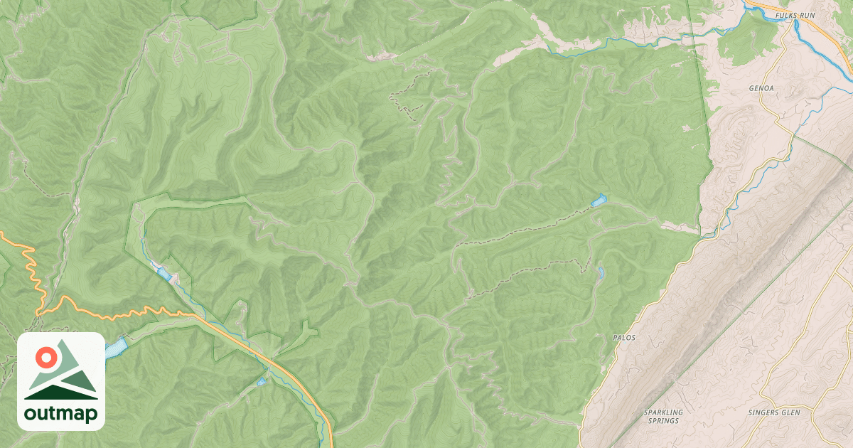 Map of LONG RUN