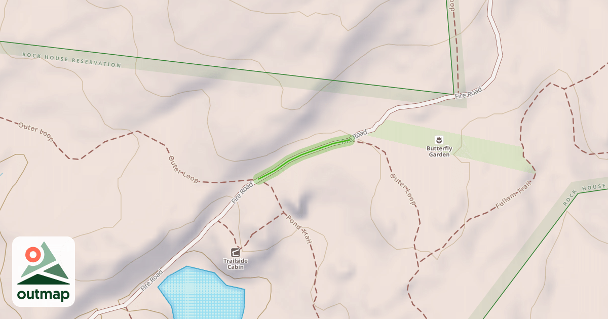 Map of Fire Road