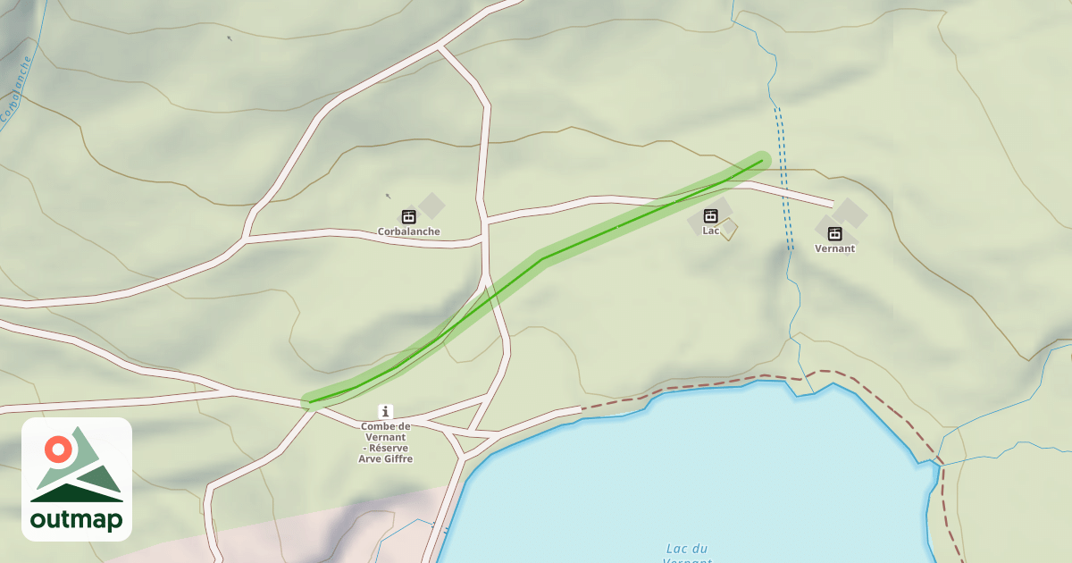 Map of Arolle