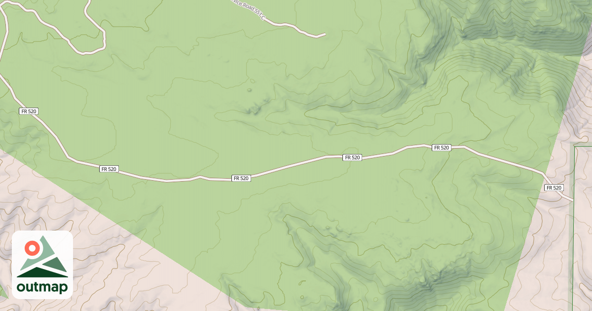 Map of EAGLE SPUR