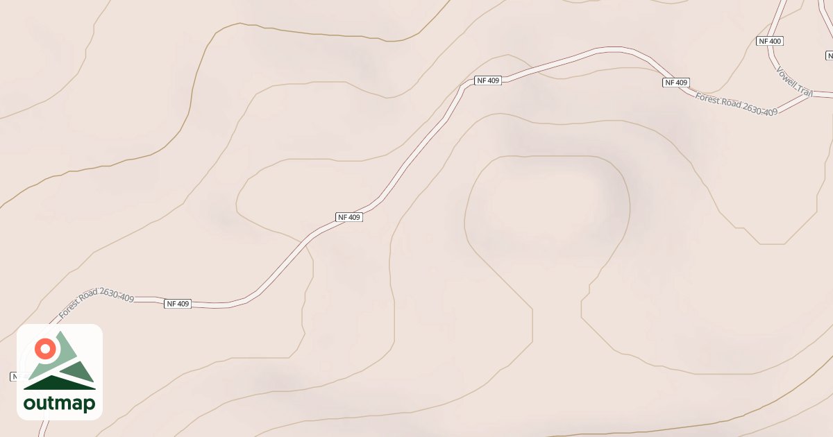 Map of USFS National Forest System Roads {201D7143-A914-4632-8693-7B21AC8FA5D2}