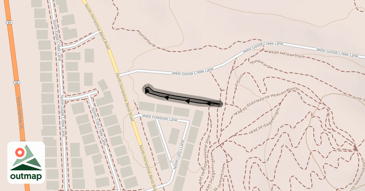 Map of #XC14 Six Pack