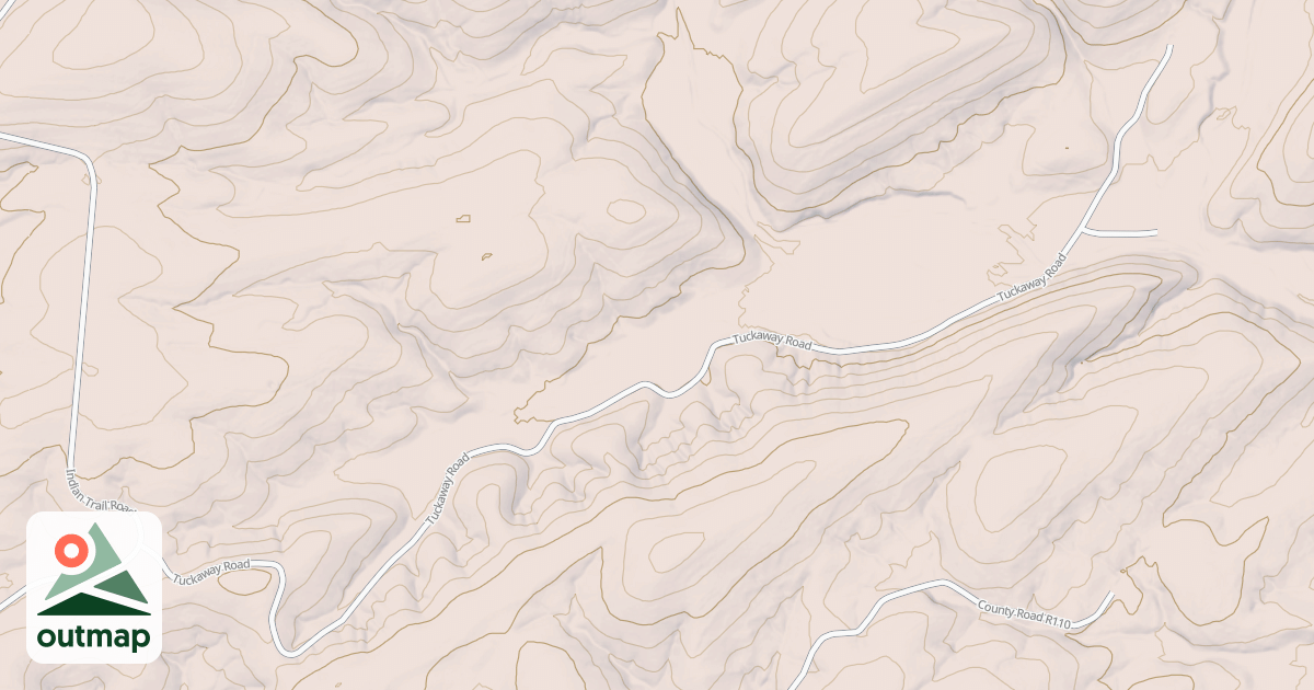 Map of SULPHUR BRANCH