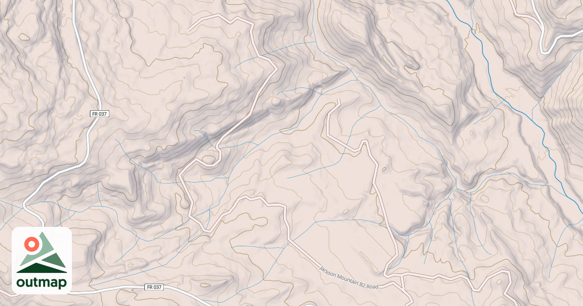 Map of JACKSON MTN B2